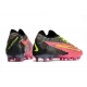 Nike Gripknit Phantom GX Elite Firm Ground Black Pink Yellow Football Boots