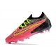 Nike Gripknit Phantom GX Elite Firm Ground Black Pink Yellow Football Boots