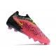 Nike Gripknit Phantom GX Elite Firm Ground Black Pink Yellow Football Boots