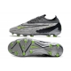 Nike Gripknit Phantom GX Elite Firm Ground Grey Black Football Boots