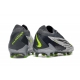 Nike Gripknit Phantom GX Elite Firm Ground Grey Black Football Boots