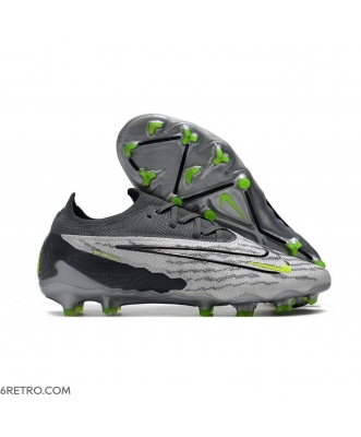 Nike Gripknit Phantom GX Elite Firm Ground Grey Black Football Boots