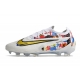 Nike Gripknit Phantom GX Elite Firm Ground White Gold Football Boots