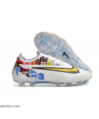 Nike Gripknit Phantom GX Elite Firm Ground White Gold Football Boots