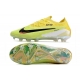 Nike Gripknit Phantom GX Elite Firm Ground Yellow Green Black Football Boots