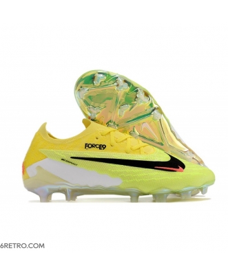 Nike Gripknit Phantom GX Elite Firm Ground Yellow Green Black Football Boots