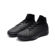 Nike HypervenomX Proximo II DF TF Turf - All Black Football Boots