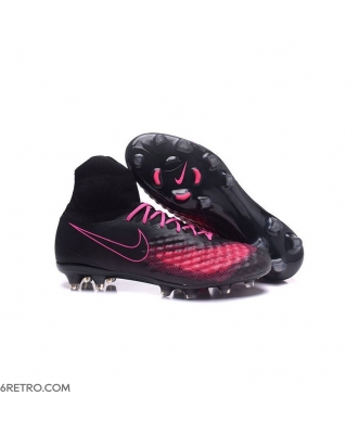 Nike Magista Obra 2 Firm Ground Men Top Black Pink Football Boots