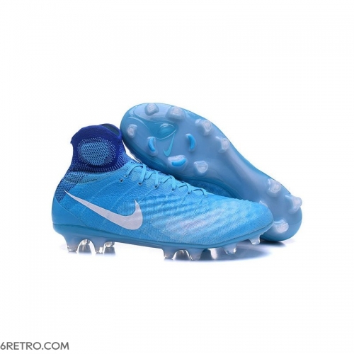 Nike Magista Obra II Firm Ground ACC Blue Football Boots Nike Magista Obra II Firm Ground ACC Blue Football Boots