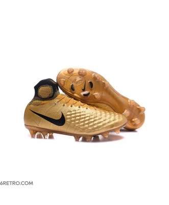 Nike Magista Obra II Firm Ground ACC Golden Black Football Boots
