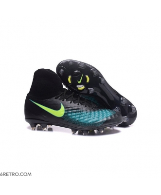 Nike Magista Obra II Firm Ground Firm Ground Black Blue Football Boots