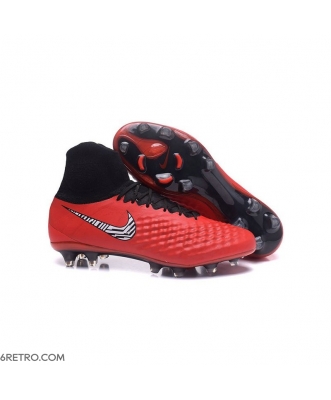 Nike Magista Obra II Firm Ground Firm Ground Red White Black Football Boots
