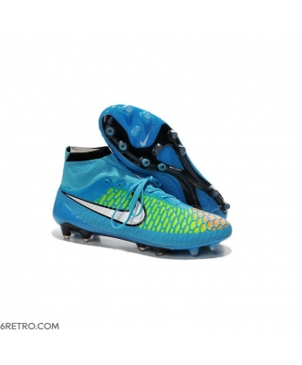 Nike Men Magista Obra Firm Ground ACC Blue White Hyper Punch Football Boots