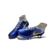 Nike Men Magista Obra Firm Ground ACC Blue Yellow Grey Football Boots