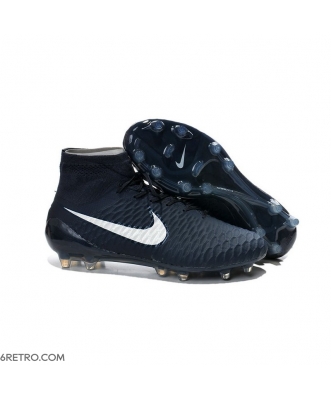 Nike Men Magista Obra Firm Ground ACC Dark Blue White Football Boots