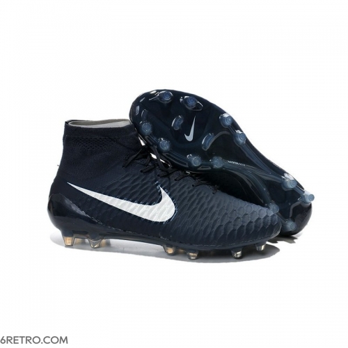 Nike Men Magista Obra Firm Ground ACC Dark Blue White Football Boots Nike Men Magista Obra Firm Ground ACC Dark Blue White Football Boots