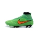 Nike Men Magista Obra Firm Ground ACC Green Orange Football Boots