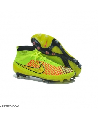 Nike Men Magista Obra Firm Ground ACC Volt Gold Hyper Punch Football Boots