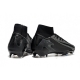 Nike Mercurial Superfly 10 Elite Firm Ground Black Grey Football Boots