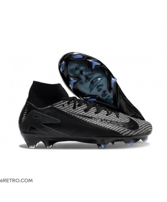 Nike Mercurial Superfly 10 Elite Firm Ground Black Grey Football Boots