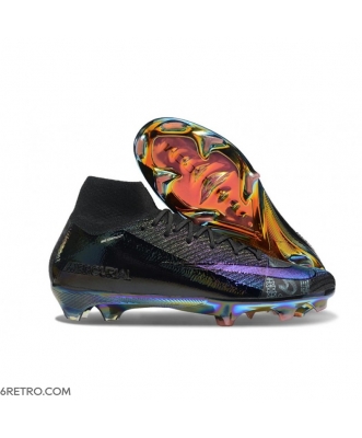 Nike Mercurial Superfly 10 Elite Firm Ground Black Purple Football Boots