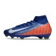 Nike Mercurial Superfly 10 Elite Firm Ground Blue Orange White Football Boots