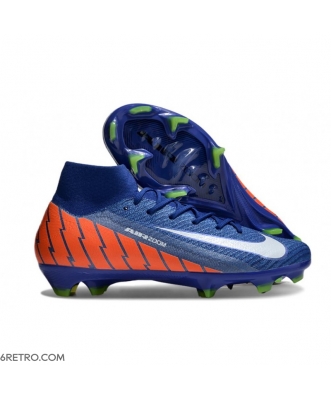 Nike Mercurial Superfly 10 Elite Firm Ground Blue Orange White Football Boots