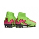 Nike Mercurial Superfly 10 Elite Firm Ground Green Pink Football Boots