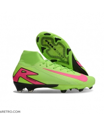 Nike Mercurial Superfly 10 Elite Firm Ground Green Pink Football Boots