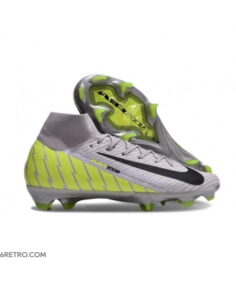 Nike Mercurial Superfly 10 Elite Firm Ground Grey Volt Black Football Boots