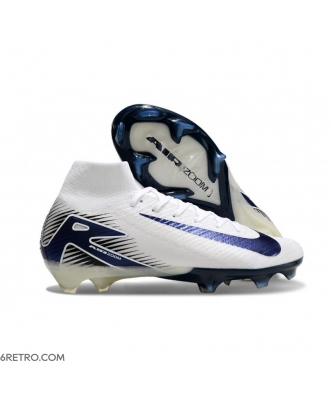Nike Mercurial Superfly 10 Elite Firm Ground White Blue Football Boots