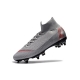 Nike Mercurial Superfly 6 Elite AC SG-Pro - Grey Red Football Boots