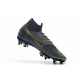 Nike Mercurial Superfly 6 Elite AC SG-Pro - Grey Yellow Football Boots