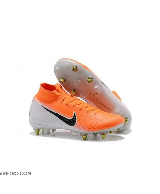 Nike Mercurial Superfly 6 Elite AC SG-Pro - Orange White Football Boots
