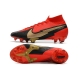 Nike Mercurial Superfly 7 Elite DF Firm Ground Crimson Black Gold Football Boots