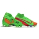 Nike Mercurial Superfly 7 Elite DF Firm Ground Faith Green Red Football Boots