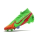 Nike Mercurial Superfly 7 Elite DF Firm Ground Faith Green Red Football Boots
