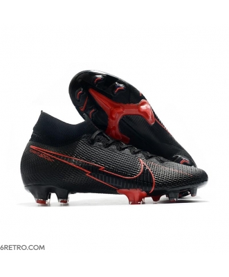 Nike Mercurial Superfly 7 Elite Firm Ground ACC Black Red Football Boots