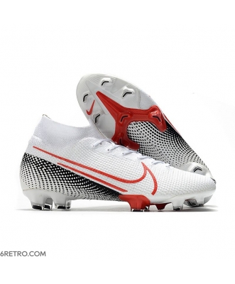 Nike Mercurial Superfly 7 Elite Firm Ground ACC LAB2 - White Laser Crimson Black Football Boots