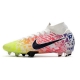 Nike Mercurial Superfly 7 Elite Firm Ground ACC Neymar White Black Racer Blue Volt Football Boots