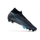 Nike Mercurial Superfly 7 Elite Firm Ground ACC Wavelength - Black Laser Blue Football Boots