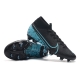 Nike Mercurial Superfly 7 Elite Firm Ground Black Blue Football Boots