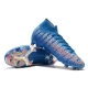 Nike Mercurial Superfly 7 Elite Firm Ground Blue Silver Red Football Boots