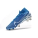Nike Mercurial Superfly 7 Elite Firm Ground Lights - Blue White Obsidian Football Boots