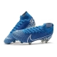 Nike Mercurial Superfly 7 Elite Firm Ground Lights - Blue White Obsidian Football Boots
