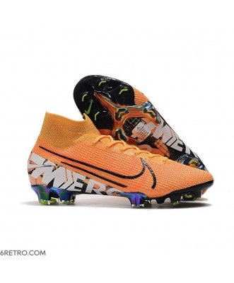 Nike Mercurial Superfly 7 Elite Firm Ground Orange White Black Football Boots
