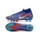 Nike Mercurial Superfly 7 Elite Firm Ground SE11 Sancho Blue White Aurora Green Football Boots