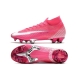 Nike Mercurial Superfly 7 Elite Firm Ground X Mbappe Pink Blast White Black Football Boots Nike Mercurial Superfly 7 Elite Firm Ground X Mbappe Pink Blast White Black Football Boots