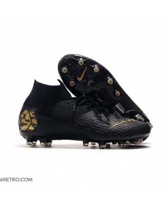 Nike Mercurial Superfly 7 Elite SE AG Black Gold Football Boots