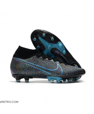 Nike Mercurial Superfly 7 Elite SE AG Black Laser Blue Football Boots